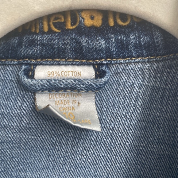 Sale! Limited too Girls jean jacket size 10 - Picture 5 of 6
